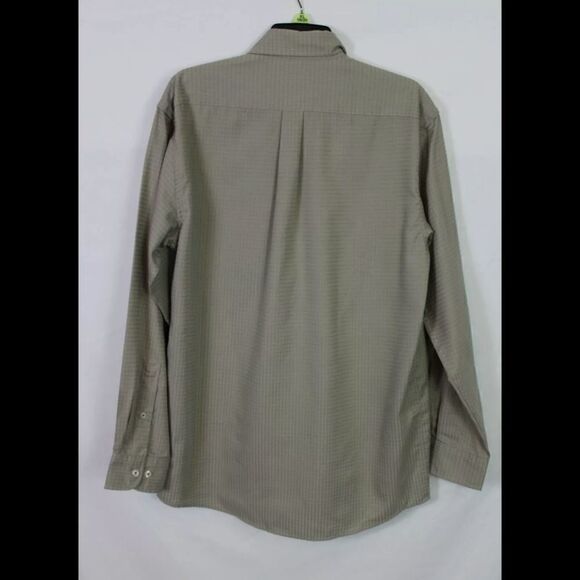 SOUTHERN MARSH LONG SLEEVE BUTTON FRONT MENS TAN CHECK SIZE M SHIRT - Picture 2 of 9